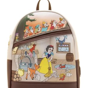 Loungefly Disney Snow White And The Seven Dwarfs Multi Scene Mini Backpack