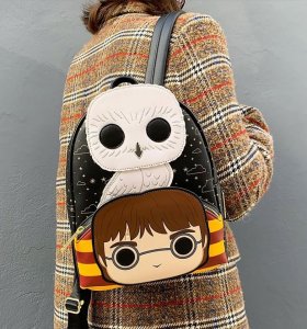 Pop By Loungefly Harry Potter Hedwig Cosplay Mini Backpack