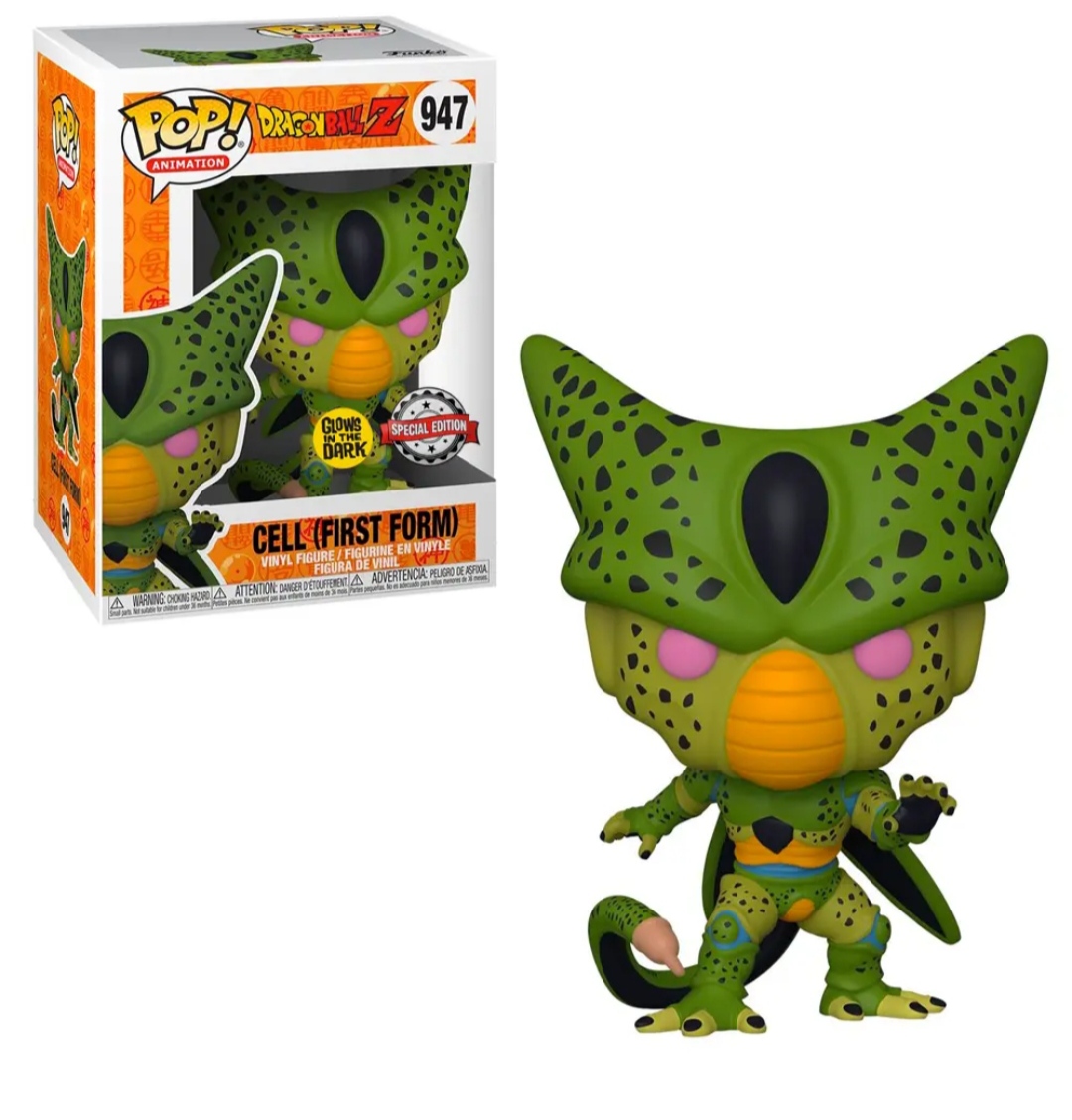 Funko pop Animation: Dragonball – Cell 947 Glow in the dark