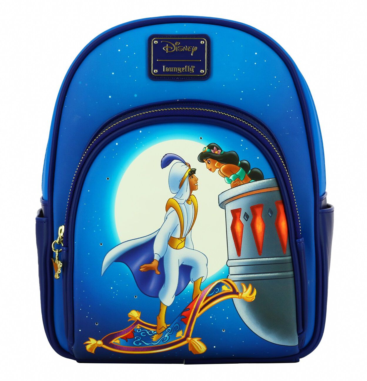 Loungefly Aladdin and Jasmine Scene Mini Backpack
