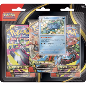 Pokemon – Megaevoluzione – 3 Pack Blister – Golduck